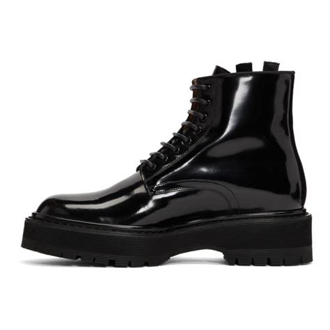 givenchy black camden utility boots|givenchy sandals.